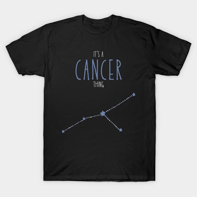 It's a Cancer Thing T-Shirt by Jabir